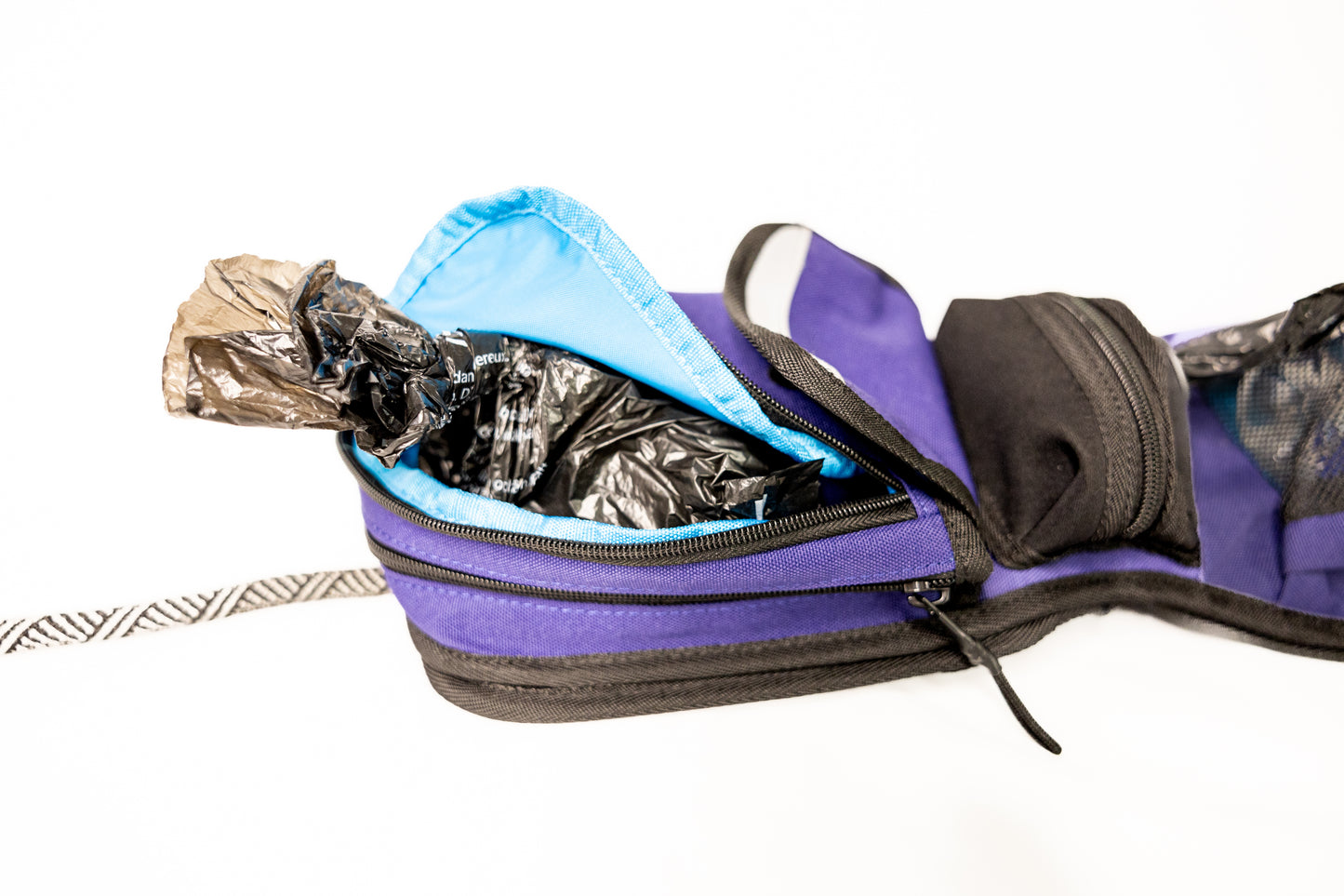 The Ultimate Hands-free Dog Walking Bag (Purple)