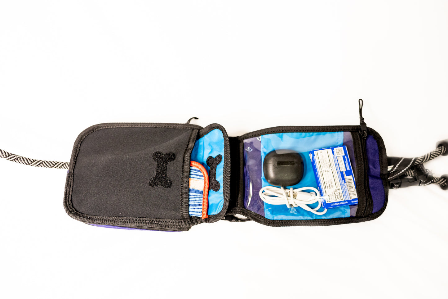 The Ultimate Hands-free Dog Walking Bag (Purple)
